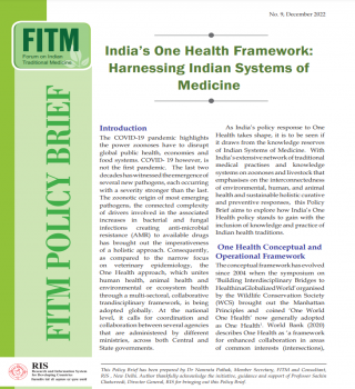 India’s One Health Framework: Harnessing Indian Systems of Medicine